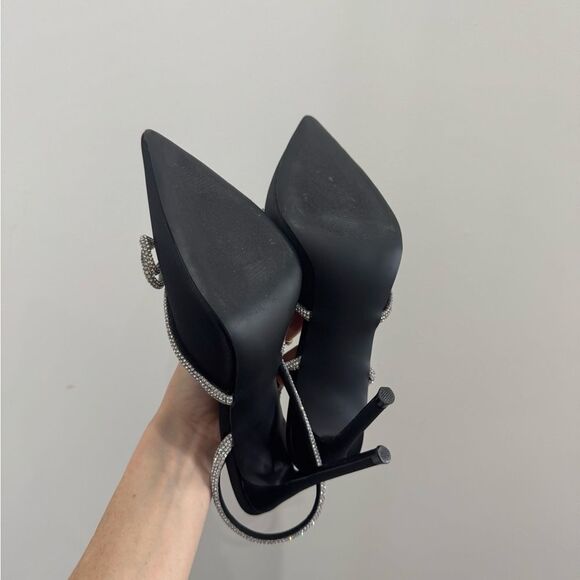 STEVE Madden VALLOREY Embellished Ankle Strap Pumps - Picture 12 of 12